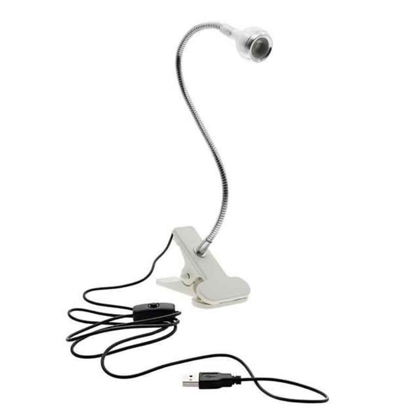 Clip Mini Lamp UV/LED Black